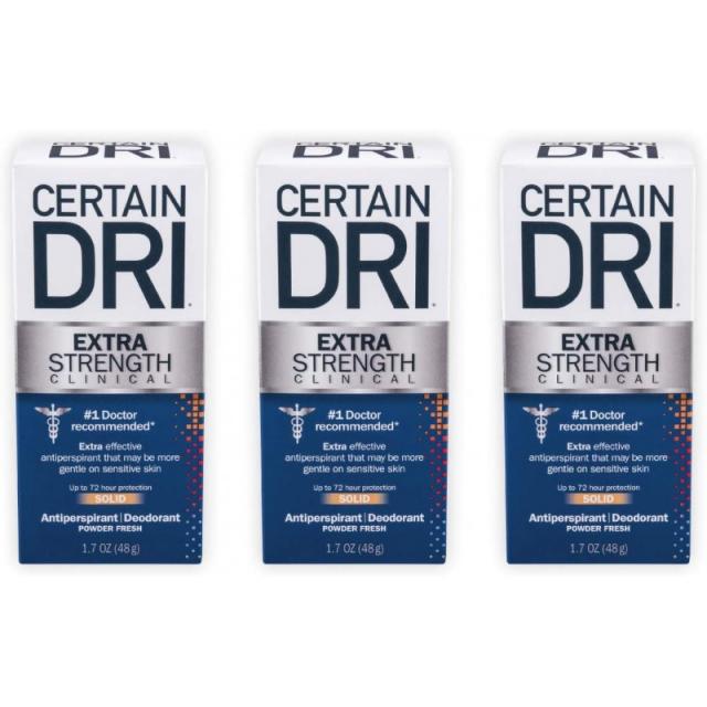 특정 Dri Extra Strength 임상 발한 억제제 탈취제 | 과도한 발한에 대한 추가 효과적인 보호 | 민감한, 1