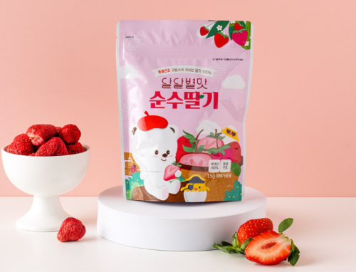 [삼도웰빙] 달달별맛 동결건조 딸기칩 10팩