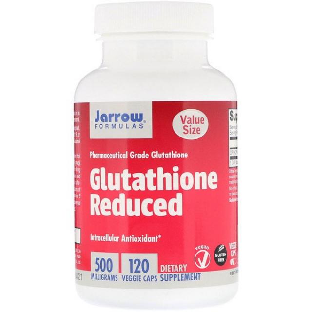 Jarrow Formulas Glutathione Reduced 500 mg 120 베, 1개, 120 정