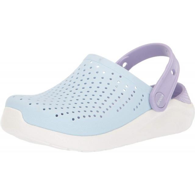 Crocs Kids 'LiteRide 방해물 | 운동화 슬립 미네랄 블루 / 화이트 J5