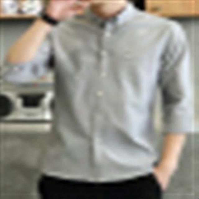 남산 2019 봄가을반팔 남방 2019 봄가을반팔 남산 7 부 남방 빈티지한 순색 남캐주얼 남캐주얼 트렌드 재킷에 와이셔츠 17011#, 단일상품
