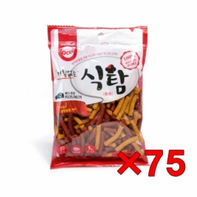 애견 간식시리즈 식탐 치즈버거 100gX75봉, 1