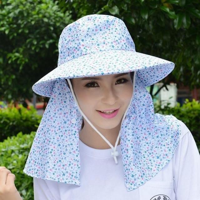 써니호호 얼굴가리는 면포 챙모자 햇빛 농촌 밭에 나가다 일을 함 여성 있음 얼굴가리기 농사짓다 신기