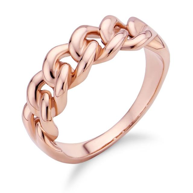 D102 패션 14K, 18K 볼드체인 데일리 금 반지 여자 친구 또는 부모님 장모님 친정 엄마 시어머니 생신 생일 결혼 기념일 선물