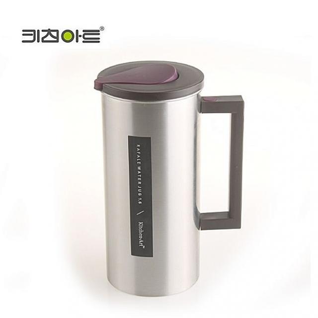 코코 키친아트 라팔 원터치 스텐물병 1.6L 냉장고물병