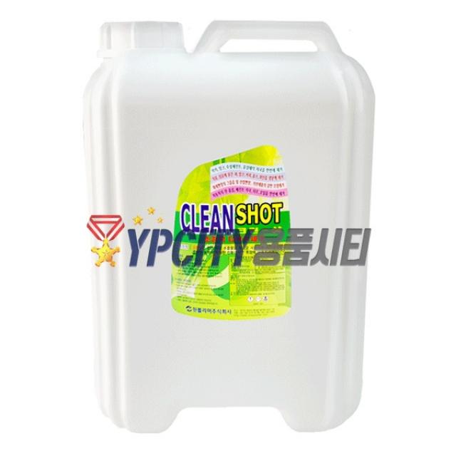 원폴리머 크린샷 10l 오염 오점 제거제 다목적세제 커피 잉크 자국 얼룩제거제