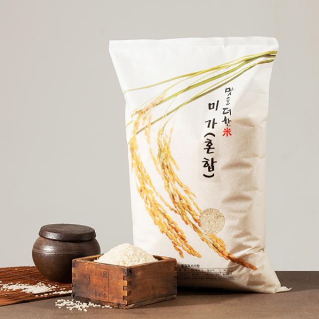 포앤드 당일도정 미가(혼합) 쌀 10kg(5분도 7분도 9분도), 1개, 7분도(9.5kg)