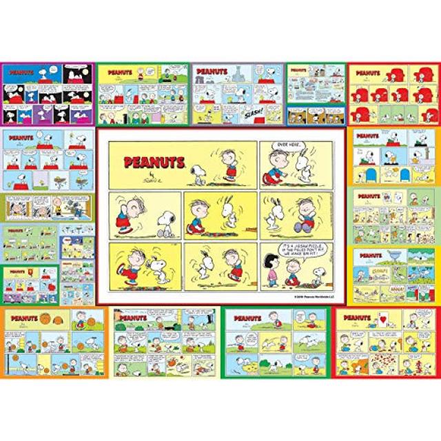 스누피 직소퍼즐 Peanuts Snoopy Comics 1000 Piece Jigsaw Puzzle - 26.75 X 19.25 Inches, 본문참고, 본문참고