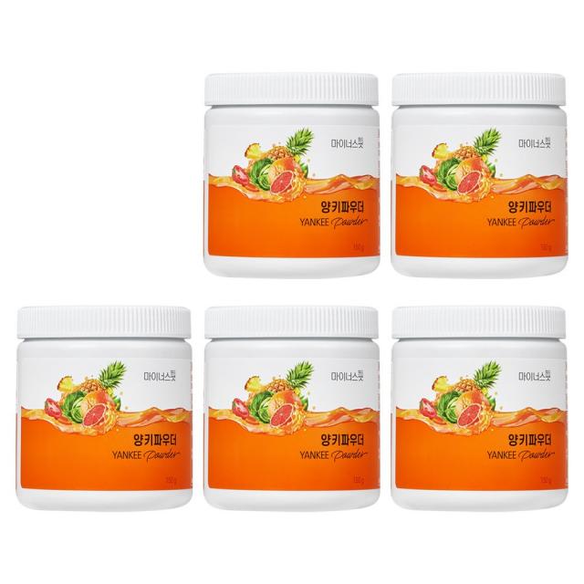 마이너스핏 양키파우더, 5박스