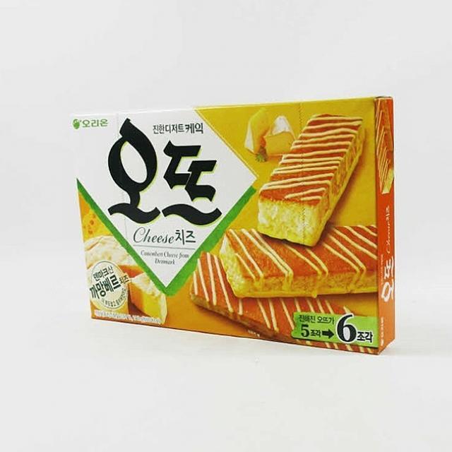 오케몰 오리온 오뜨 치즈 6P X 12 과자케이크, 1