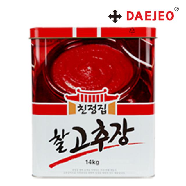 친정집 찰고추장 14kg 대용량 업소용/가공장류 고추장, 단일상품