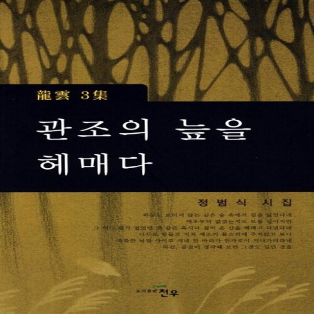 관조의 늪을 헤매다:정범식 시집