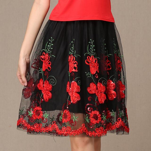 테니스스커트 창고정리 광장무 패션 치마 여성 스커트 댄스 라틴 공연