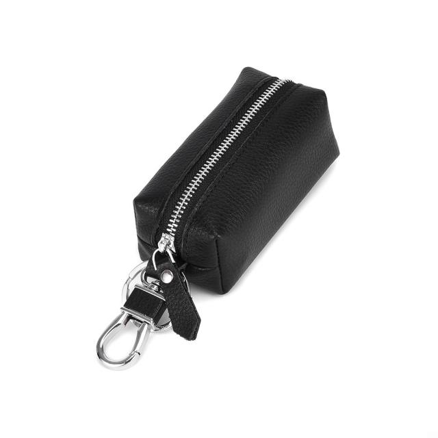 키홀더 여성 소프트 순가죽 아이디어 대용량 자동차 범용 키홀더 2일치하다