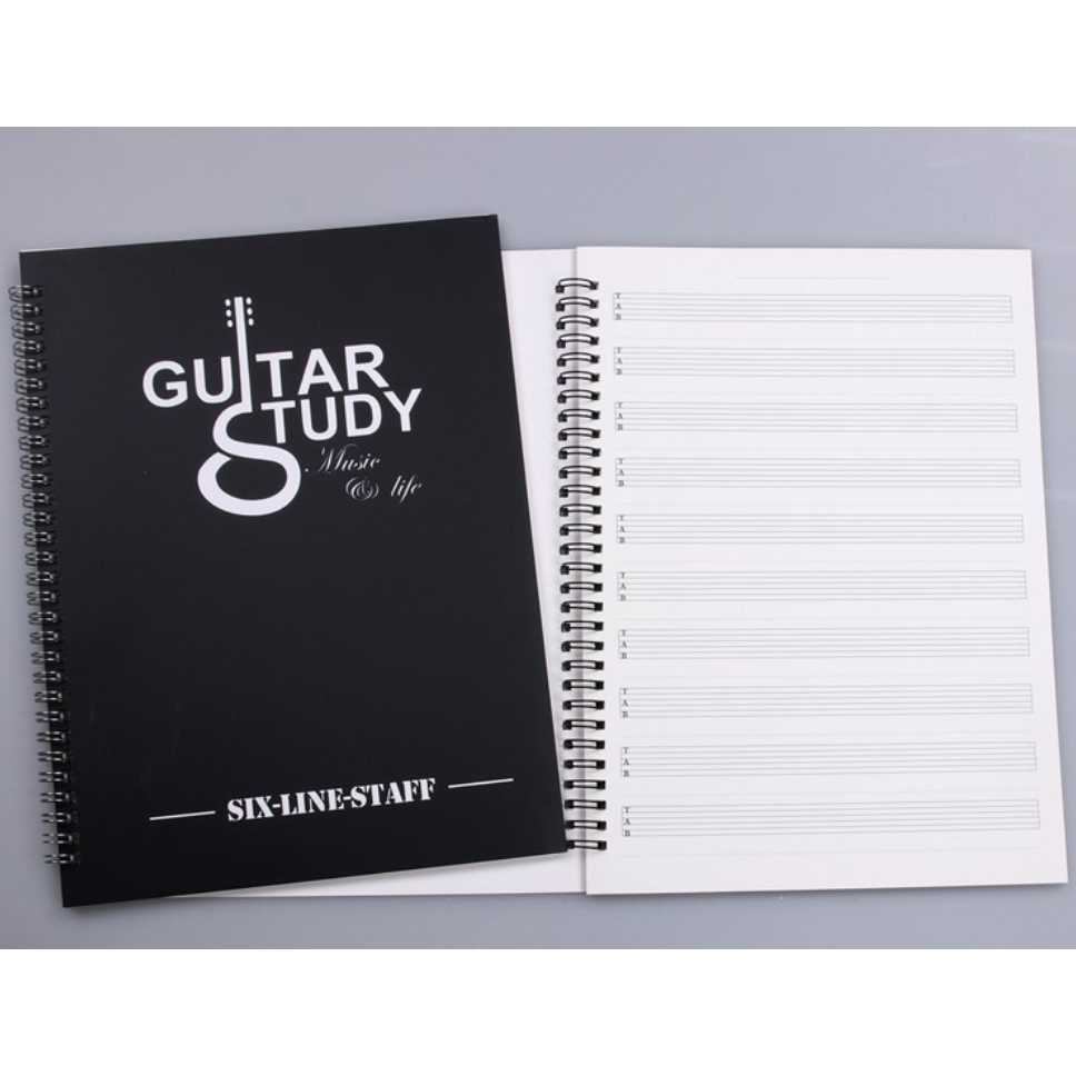 A4육선보 기타 악보본 유클리 베스 수색하여 부실하다 곡본 음악 작곡함 스펙트럼, 코드다 더하기 육 스펙트럼 100 장