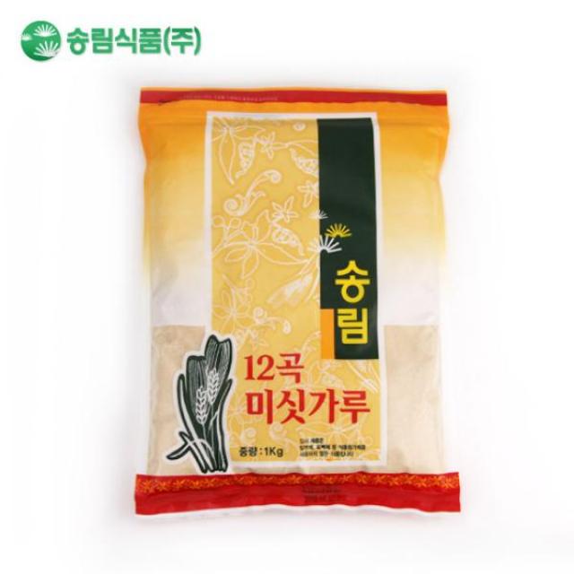 송림식품 [송림식품] 12곡 미숫가루 1kg/지퍼백, 1