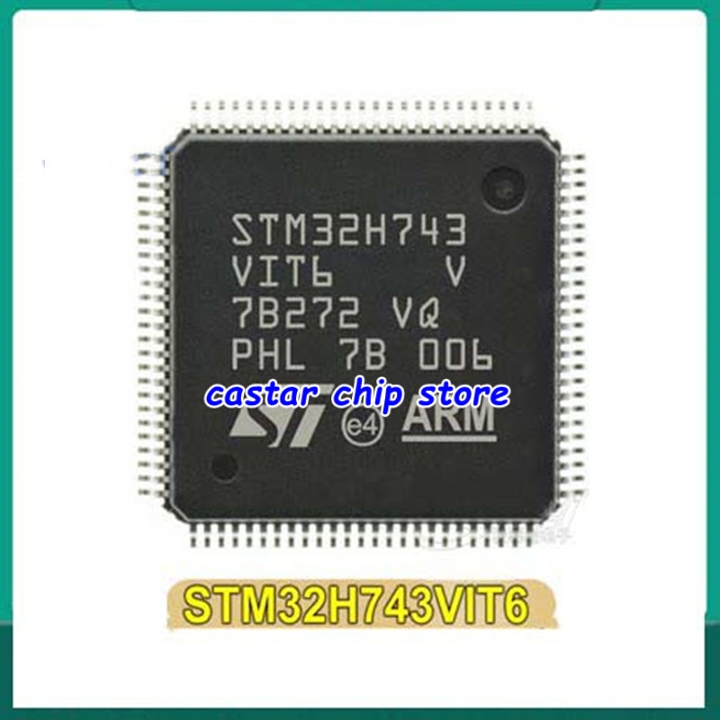 휴대폰수리도구 STM32H743VIT6 LQFP100 MCU, 원본, 01 1PCS