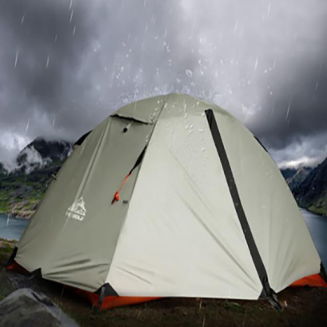 - 가성비 갑 [Hewolf] Outdoor Double Layer Tent 히울프 2인용 텐트 히울프텐트 2인텐트 백패킹텐트 가성비텐트, One Color,히울프텐트 (그라운드시트미포함), 상품상세참조