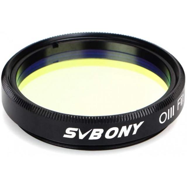 일본배송 SVBONY SV115 18nm 1.25인치 O-III필터 협대역 컷 천문 망원경용 공해 관측용(1.25인치)망원경