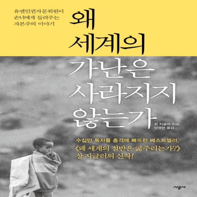 왜 세계의 가난은 사라지지 않는가:유엔인권자문위원이 손녀에게 들려주는 자본주의 이야기, 시공사