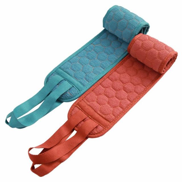 때밀이 면제된 수건 등을 당기다 성인 긴 목욕수건 때밀이 목욕 등밀이 목욕수건, 와인, 포장하지 않음