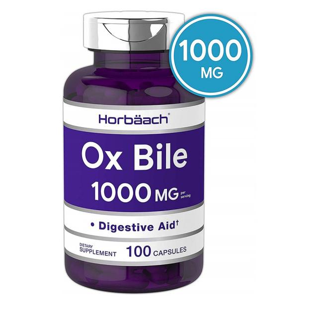 Horbaach Ox Bile 호바흐 담즙 바일 1000mg 100캡슐, 1개, 1