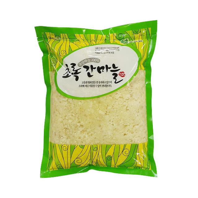 초록들 국내산 간마늘 2020년 햇마늘 다진마늘 (100%국산마늘), 1kg, 1개