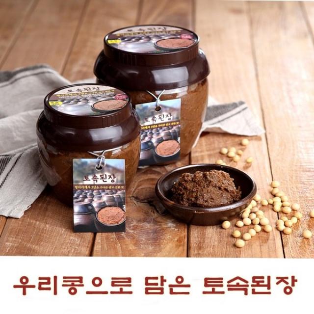 푸드품격 맛있는 한식된장 우리콩으로 만든 재래식된장 전통 토속 된장, 1개, 500g