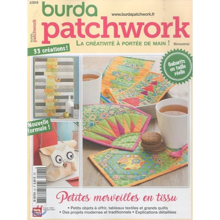 BURDA PATCHWORK (계간) : 2019년 No.62, YES24