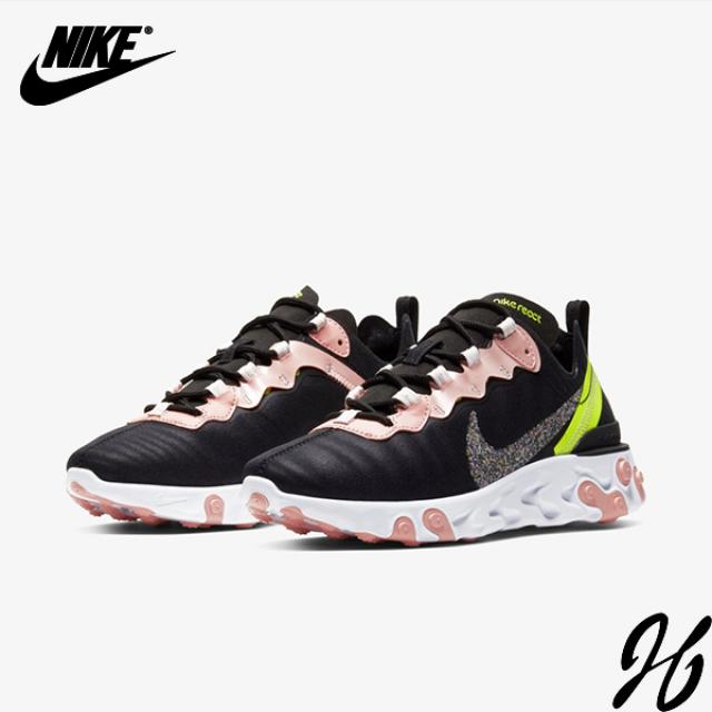 Nike 나이키 우먼스 리액트 엘리먼트55 프리미엄 CD6964-002 여성용 운동화 나이키코리아 국내매장정품 제이에이치컴퍼니 jh86shop