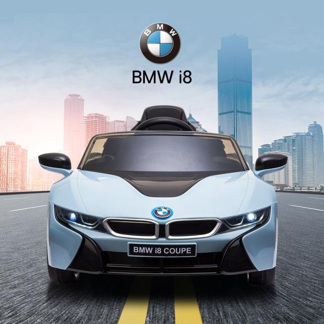 씨투엠뉴 BMW i8 최신상 유아전동차 아기자동차, 화이트