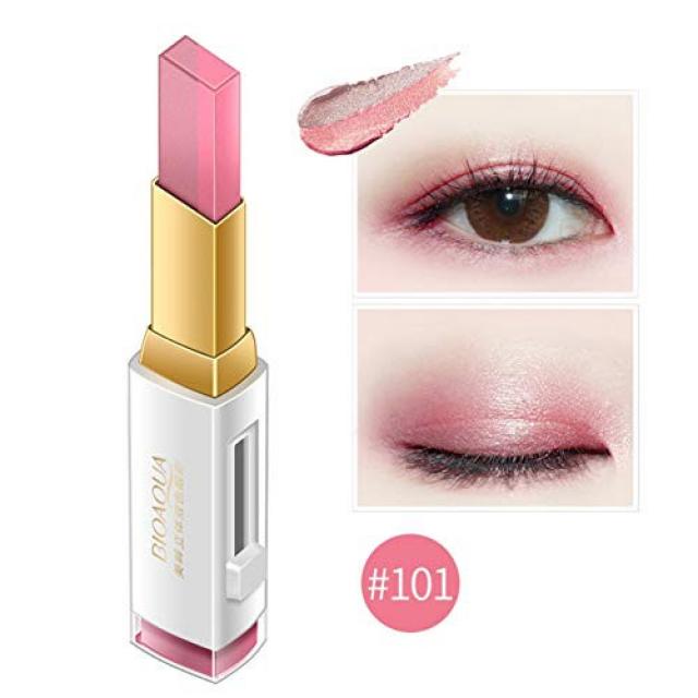 Silvercell Eye Shadow Stick Waterproof Double Colors Gradient Shimmer Eyeshadow Pen, 본문참고, Color = B1