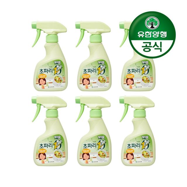 유한양행 [본사직영] 해피홈 제로 초파이제거 스프레이, 290ml, 6개