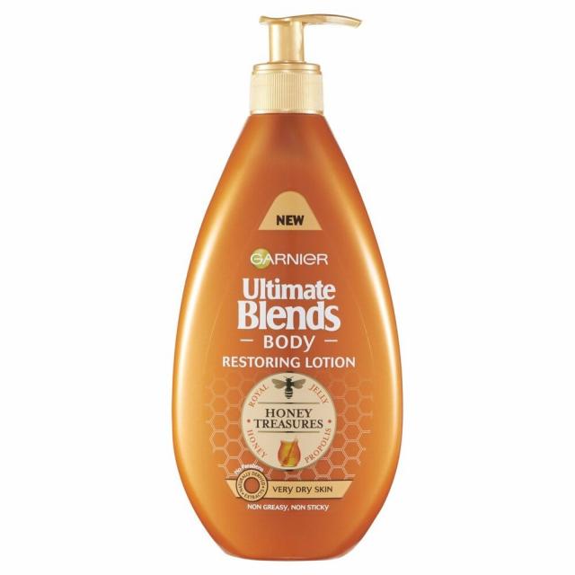 (영국직배) Garnier 가르니에 악건성 피부 허니 바디로션 400ml 3팩 Ultimate Blends Honey Body Lotion Very Dry Skin 400ml