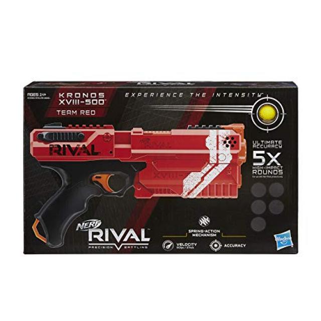 스펀지 장난감총 NERF Rival Kronos Xviii-500 Red, 본문참고