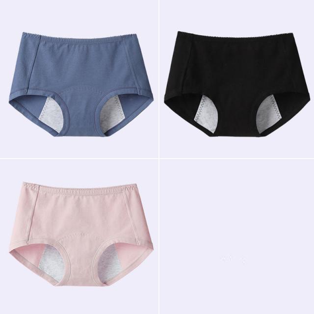 [해외 직송]뉴타임즈 3줄 생리대 여순면 앞뒤 탈루 방지 아줌마 생리대 생리대 하이웨이스트 학생위생바지 XT10 A8