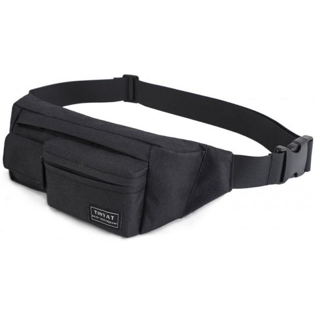 TINYAT 여행 패니 팩 하이킹 허리 팩 부랑자 가방 러닝 가방 여성과 남성을위한 슈퍼 경량 도구 키트 T212, 단일옵션