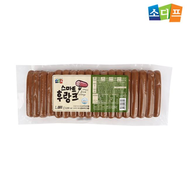 소디프 스마트후랑크 1000g X 3, 1035_소디프 스마트후랑크 1000g X 3