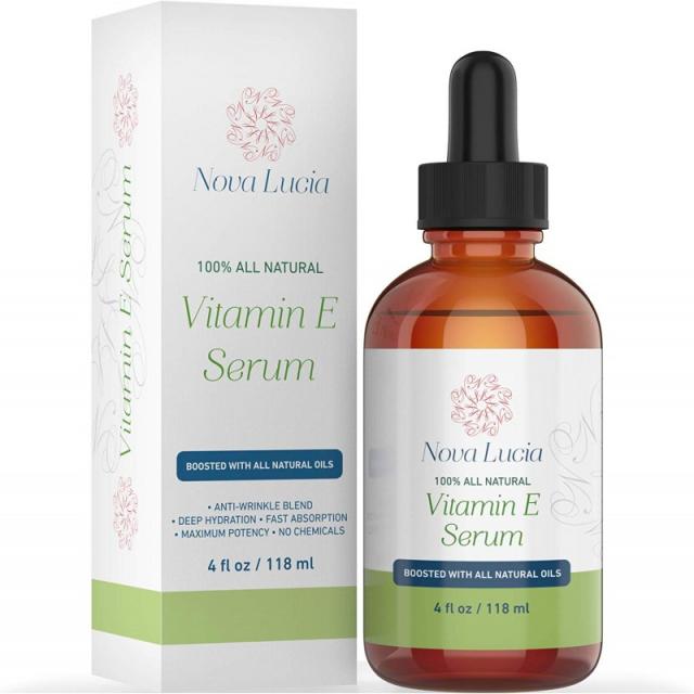 머리 성장 여드름 흉터 처리 스트레치 마크 제거를위한 피부 얼굴 머리 기름을위한 유기 비타민 E 기름 M, 1