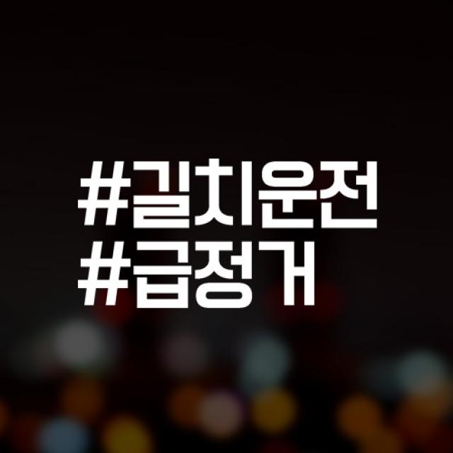 윈스턴 초보운전 아이가타고있어요 아이먼저 극한초보 차량스티커 40종 1개 30.해시 길치 화이트
