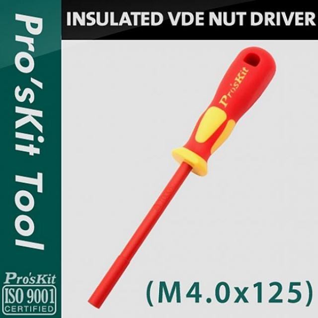 타임스글로벌 Prokit 4.0mm 너트 드라이버 초고압 전기작업용