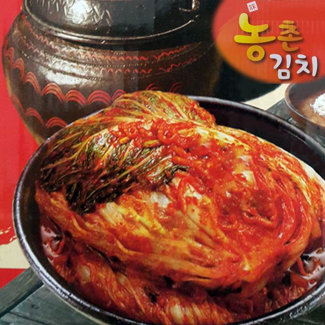 농촌 포기김치 10kg /중국산/무료배송, 1박스