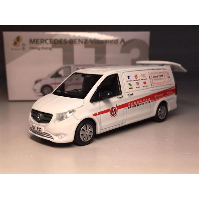 Tiny 1/64 Mercedes-Benz-Vito red A 소방차 자동차 모형 합금 모형 한정판 수집하다