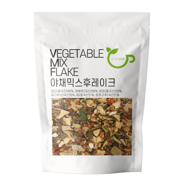 그린팟 라면스프 야채건더기스프 세트 야채믹스후레이크 300g