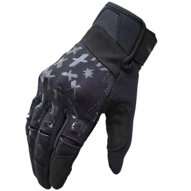 오토바이장갑 마이건 유큰아버지 초 여름 충격흡수 배기 템퍼링 소프트 암가드 남성 여성 타입 봄 가을 2656003772, C3 삼대 블랙 [2021 타입 ], L