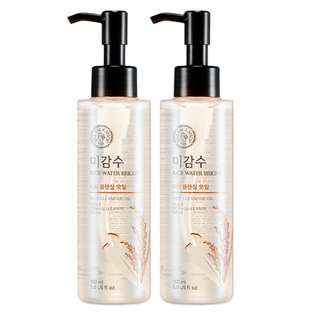 허브데이 더페이스샵 미감수 브라이트 리치 클렌징 오일 150ml 2개 클렌징크림