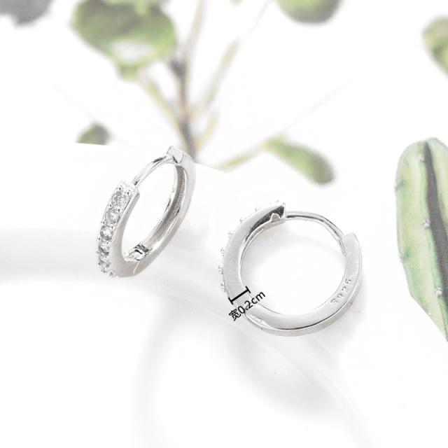 [HiMi 하이미] 실버링 여성 귀걸이