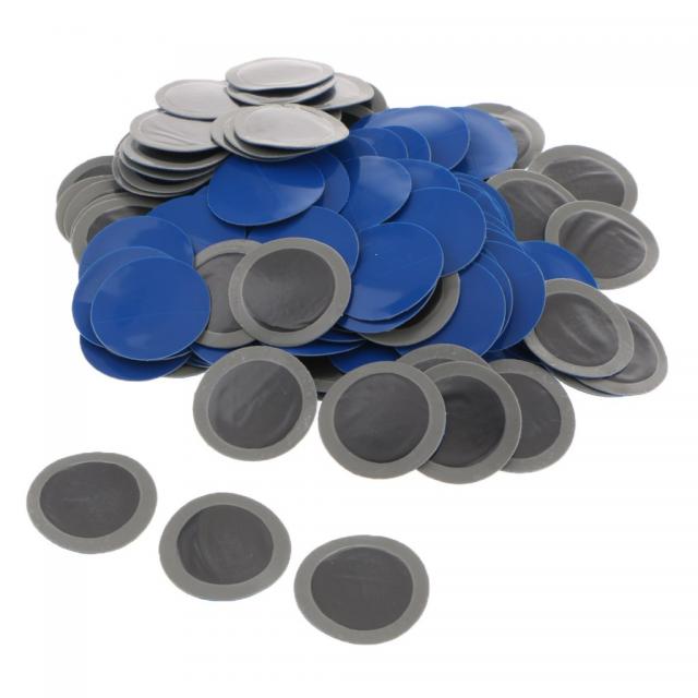 Royalways 140Pack 25mm 고무 빵꾸 자전거 자동차 타이어 타이어 수리 패치 도구 라운드, 1개