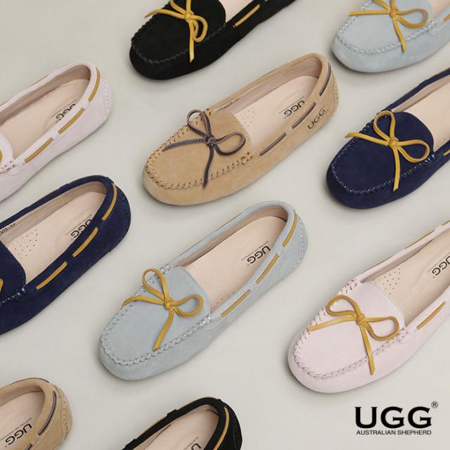 AS UGG 호주정품 | 생활방수 사계절 모카신 드라이빙슈즈 5색상 (속굽3cm)