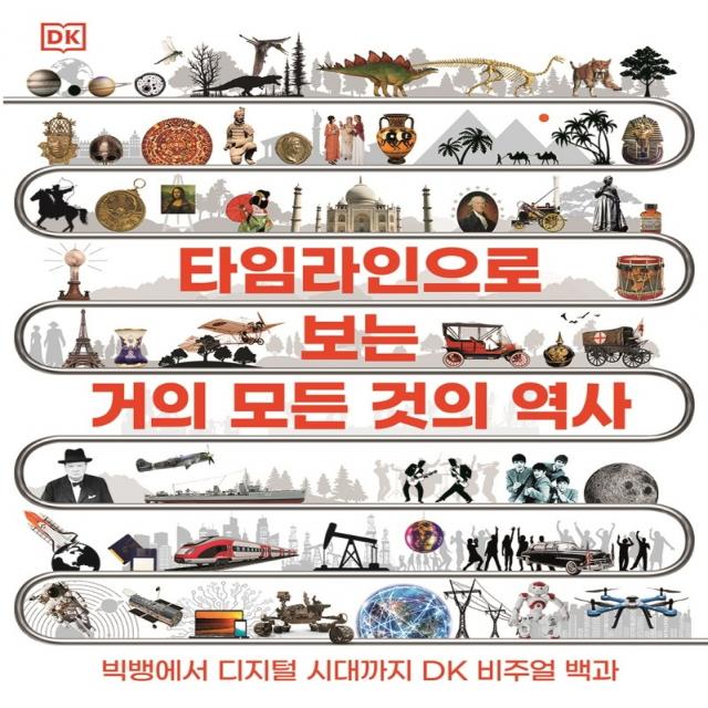 Dk 타임라인으로 보는 거의 모든 것의 역사:빅뱅에서 디지털 시대까지 Dk 비주얼 백과 크래들